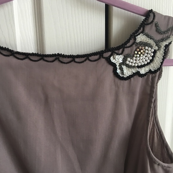 Beautiful dusty grey purple dress - Picture 6 of 8